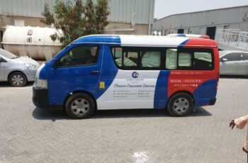 Vehicle Branding in Dubai with Zahrat Al Madina Printing